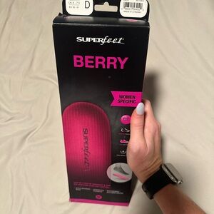 Superfeet Women's Berry Insole - Vibrant Pink